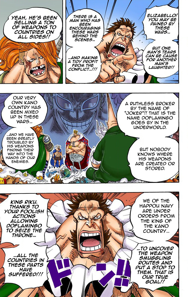 One Piece - Digital Colored Comics Chapter 726 8